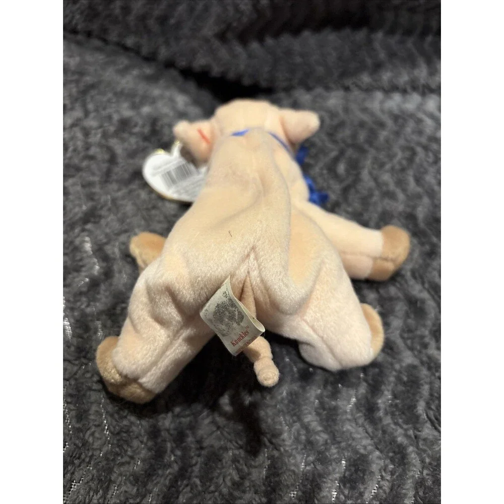 Lot Of 3 TY Beenie Babies Claude, Gobbles, Knuckles